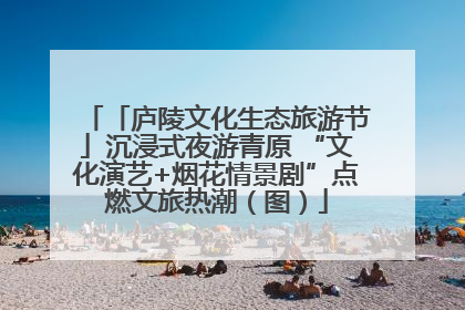 「庐陵文化生态旅游节」沉浸式夜游青原 “文化演艺+烟花情景剧”点燃文旅热潮（图）
