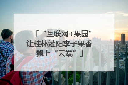 “互联网+果园”让桂林灌阳李子果香飘上“云端”