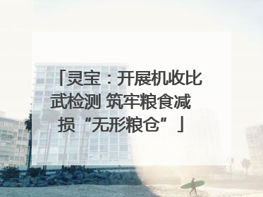 灵宝：开展机收比武检测 筑牢粮食减损“无形粮仓”