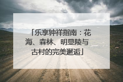 乐享钟祥指南：花海、森林、明显陵与古村的完美邂逅
