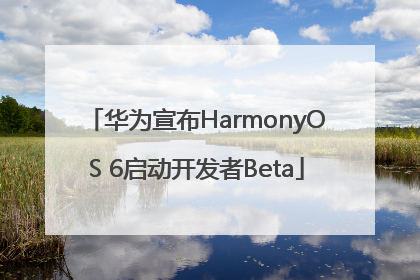 华为宣布HarmonyOS 6启动开发者Beta