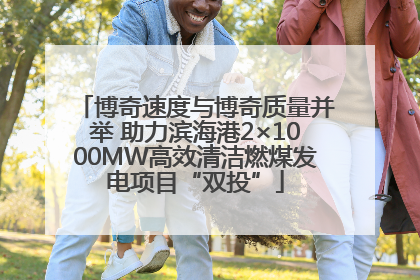 博奇速度与博奇质量并举 助力滨海港2×1000MW高效清洁燃煤发电项目“双投”