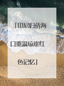 印尼归侨海口重温琼崖红色记忆