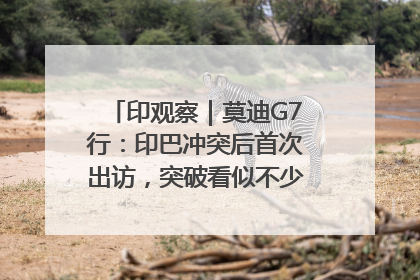 印观察｜莫迪G7行：印巴冲突后首次出访，突破看似不少实质成果不多