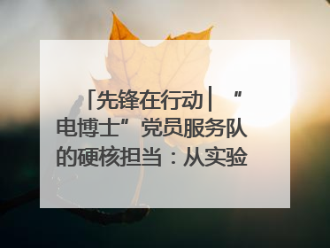 先锋在行动 ▏“电博士”党员服务队的硬核担当：从实验室到抗洪一线