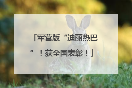 军营版“迪丽热巴”！获全国表彰！