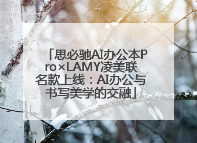 思必驰AI办公本Pro×LAMY凌美联名款上线：AI办公与书写美学的交融