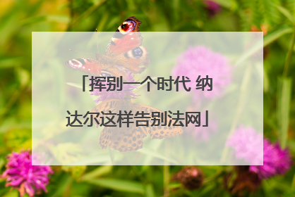 挥别一个时代 纳达尔这样告别法网