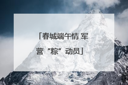 春城端午情 军营“粽”动员