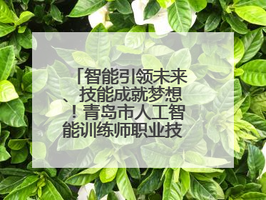 智能引领未来、技能成就梦想！青岛市人工智能训练师职业技能竞赛开赛
