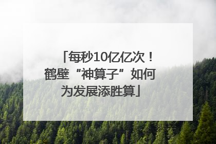 每秒10亿亿次！鹤壁“神算子”如何为发展添胜算