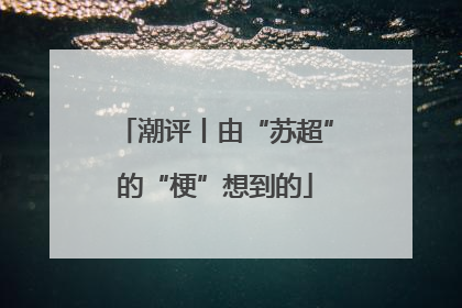 潮评丨由“苏超”的“梗”想到的