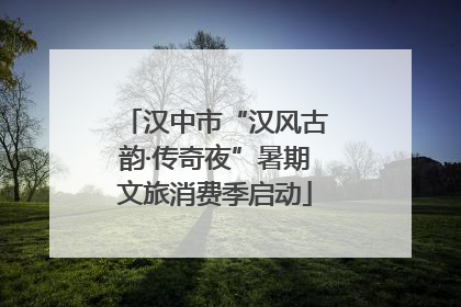 汉中市“汉风古韵·传奇夜”暑期文旅消费季启动