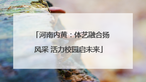 河南内黄：体艺融合扬风采 活力校园启未来