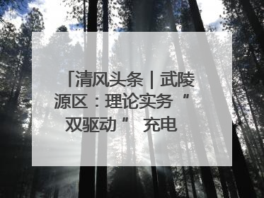 清风头条｜武陵源区：理论实务“双驱动 ” 充电赋能“增才干”
