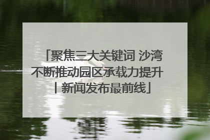 聚焦三大关键词 沙湾不断推动园区承载力提升丨新闻发布最前线