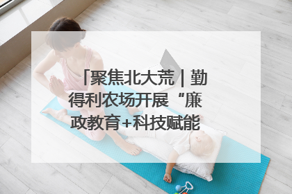 聚焦北大荒｜勤得利农场开展“廉政教育+科技赋能”主题党日活动