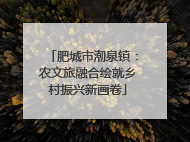 肥城市潮泉镇：农文旅融合绘就乡村振兴新画卷