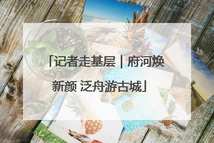 记者走基层｜府河焕新颜 泛舟游古城