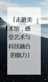 走进美术馆，感受艺术与科技融合的魅力