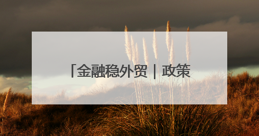 金融稳外贸｜政策“送上门”、服务“沉到底”，省担保集团加力支持外经贸高质量发展