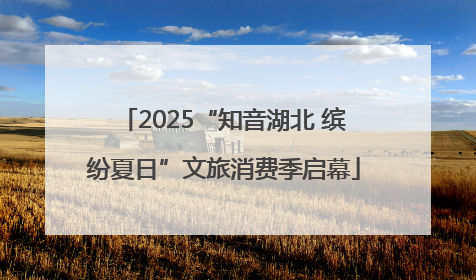 2025“知音湖北 缤纷夏日”文旅消费季启幕